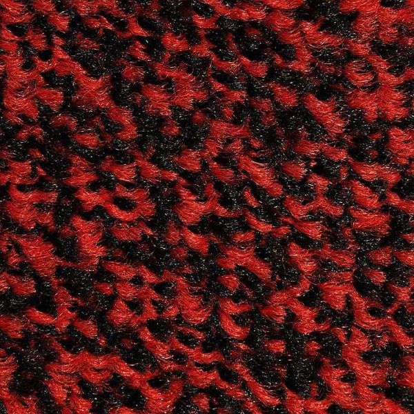 Farbe Black Scarlet melierte Schmutzfangmatten